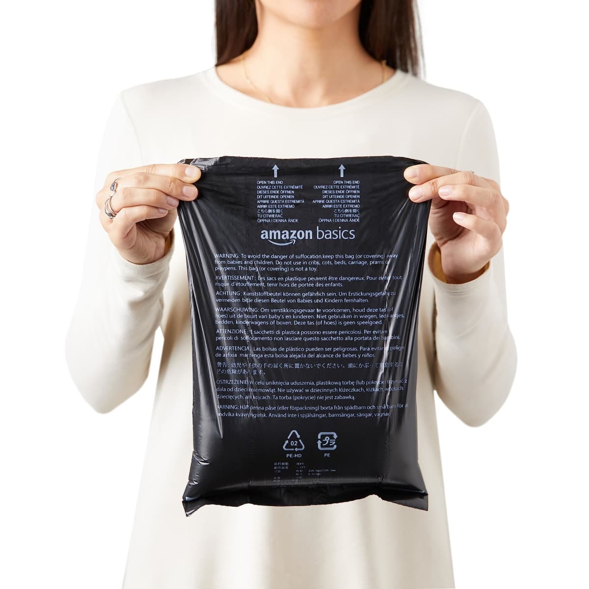 Amazon Basics Dog Poop Bags with Dispenser, 900 Count, Enhanced for Guaranteed Leakproof, Unscented, Includes Leash Clip thumbnail 3