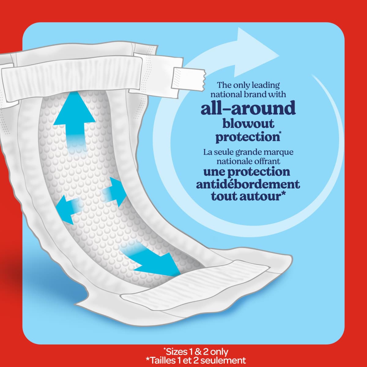 Huggies Size 1 Diapers, Little Snugglers Diapers, Size 1 (8-14 lbs), 198 Count (6 packs of 33), Packaging May Vary thumbnail 4