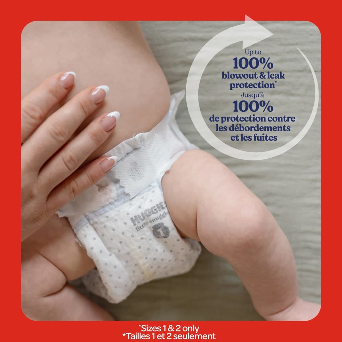 Huggies Size 1 Diapers, Little Snugglers Diapers, Size 1 (8-14 lbs), 198 Count (6 packs of 33), Packaging May Vary thumbnail 5