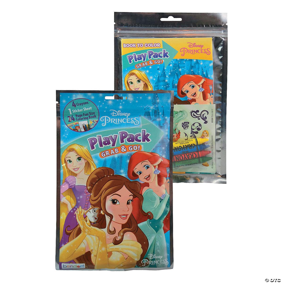 Disney Princess Travel Bag Activity Bundle - Disney Princess Tote Bag Set for Kids with Princess Coloring Book, Princess Stickers, and More (Disney Princess Bag for Girls). thumbnail 5