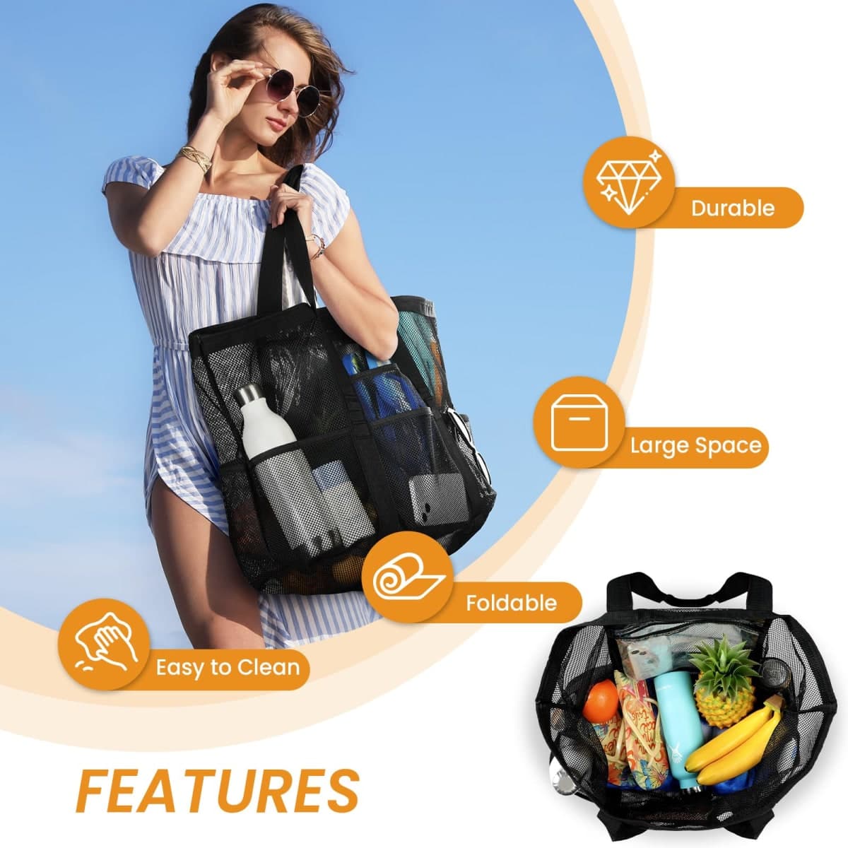Tavaleu Waistpack for Women with Zipper,Bag for Travel thumbnail 5