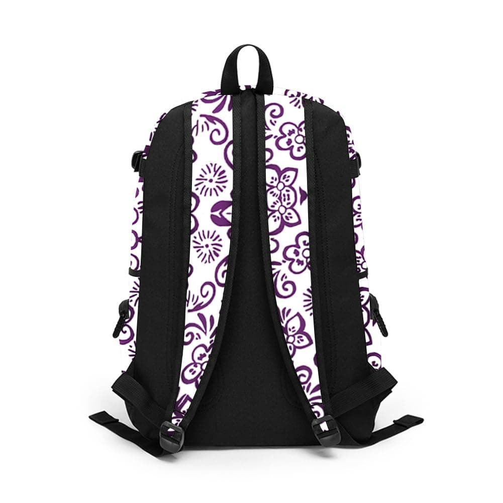 rickyh style School Backpack Travel Bag for Men & Women Lightweight College Back Pack with Laptop Compartmen, 04 Ink, thumbnail 4