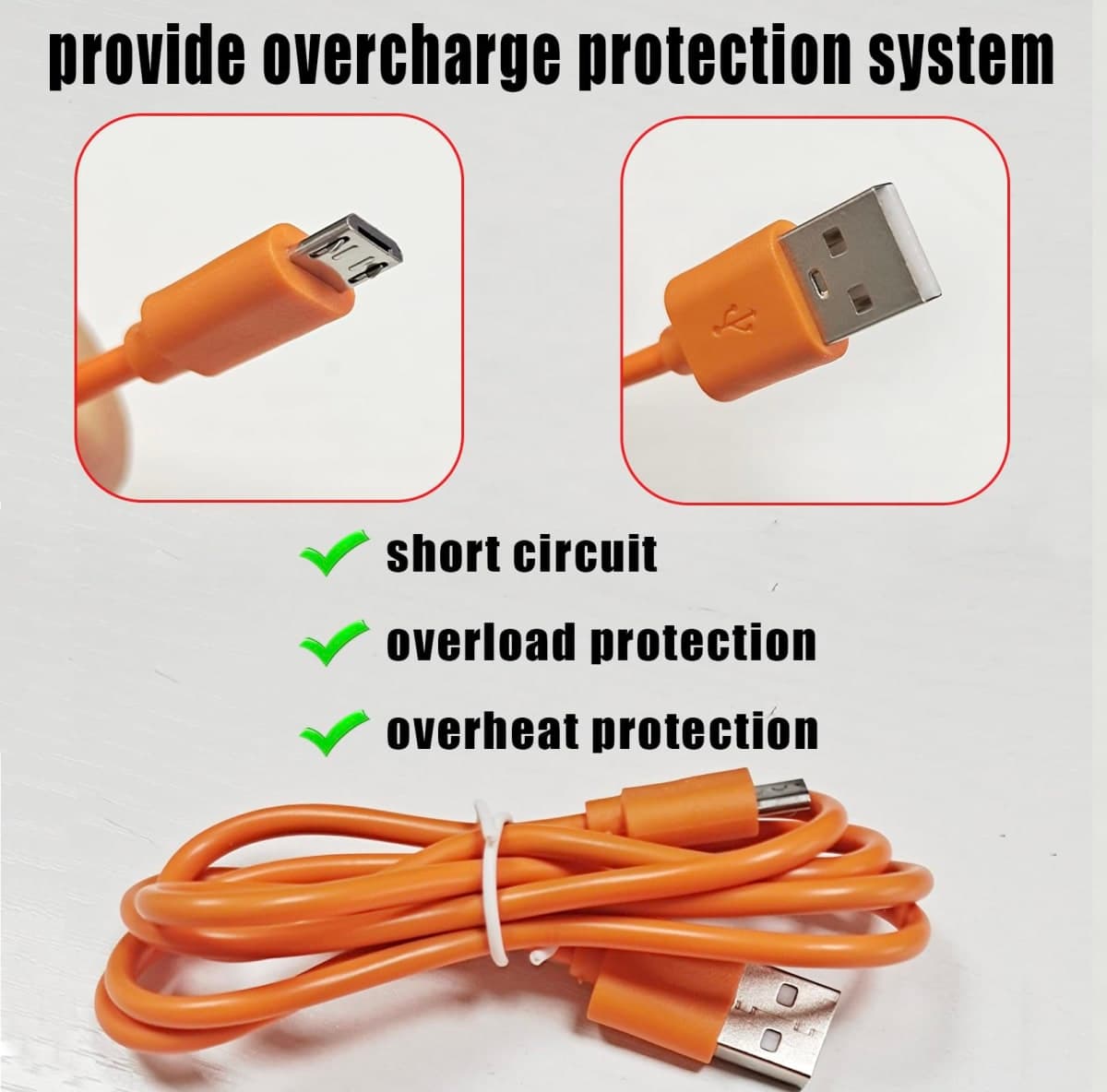 Replacement for Ring Doorbell Screwdriver, Compatible with Ring Doorbell Charger Cord, Fit for Video Doorbell, Video Doorbell 2 4 3 and Pro Charging Cable Orange Tool Kit thumbnail 4