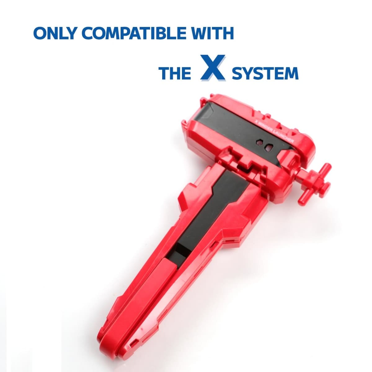 2 Pack X String Launchers Grips, Only Work with X Right-Spin Top(Red+Black) thumbnail 5