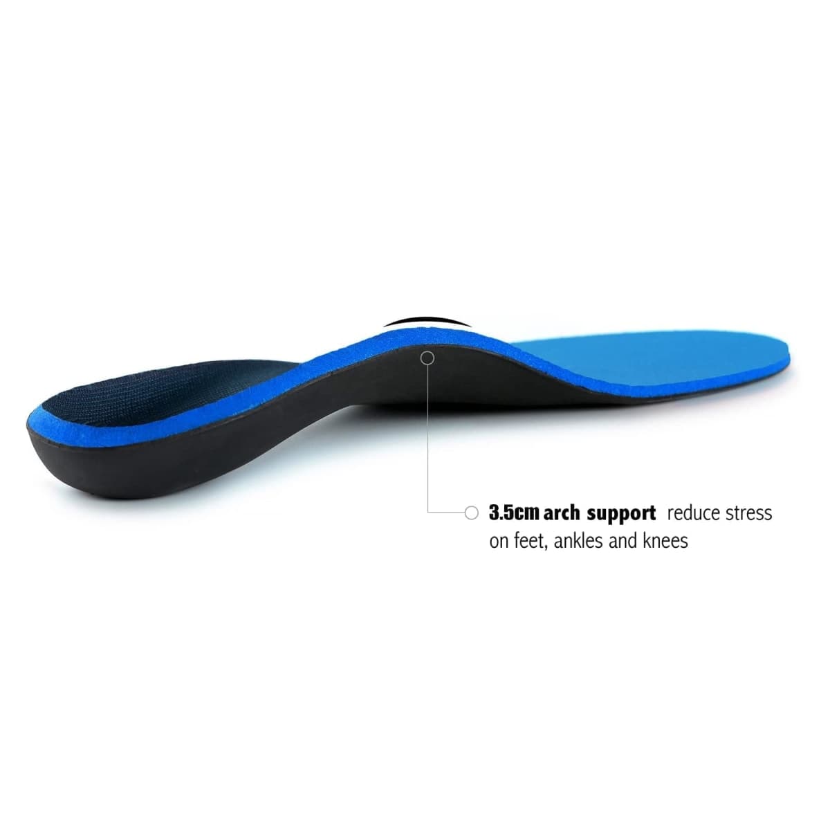 Plantar Fasciitis Insoles for Men Women - Orthotics Inserts, Shoe Insole Arch Support Flat Feet Inserts Work Boot for Standing All Day (Mens 7-7 1/2 | Womens 9-9 1/2) thumbnail 4