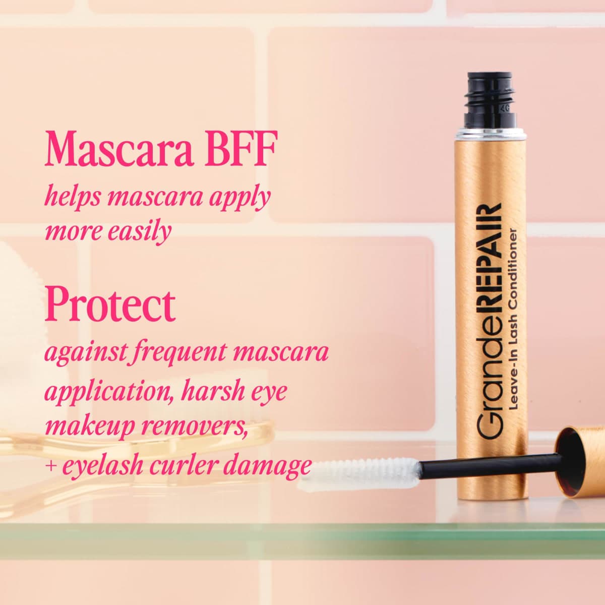 Grande Repair Leave In Lash Conditioner by Grande Cosmetics for Women - 0.1 oz Conditioner thumbnail 4