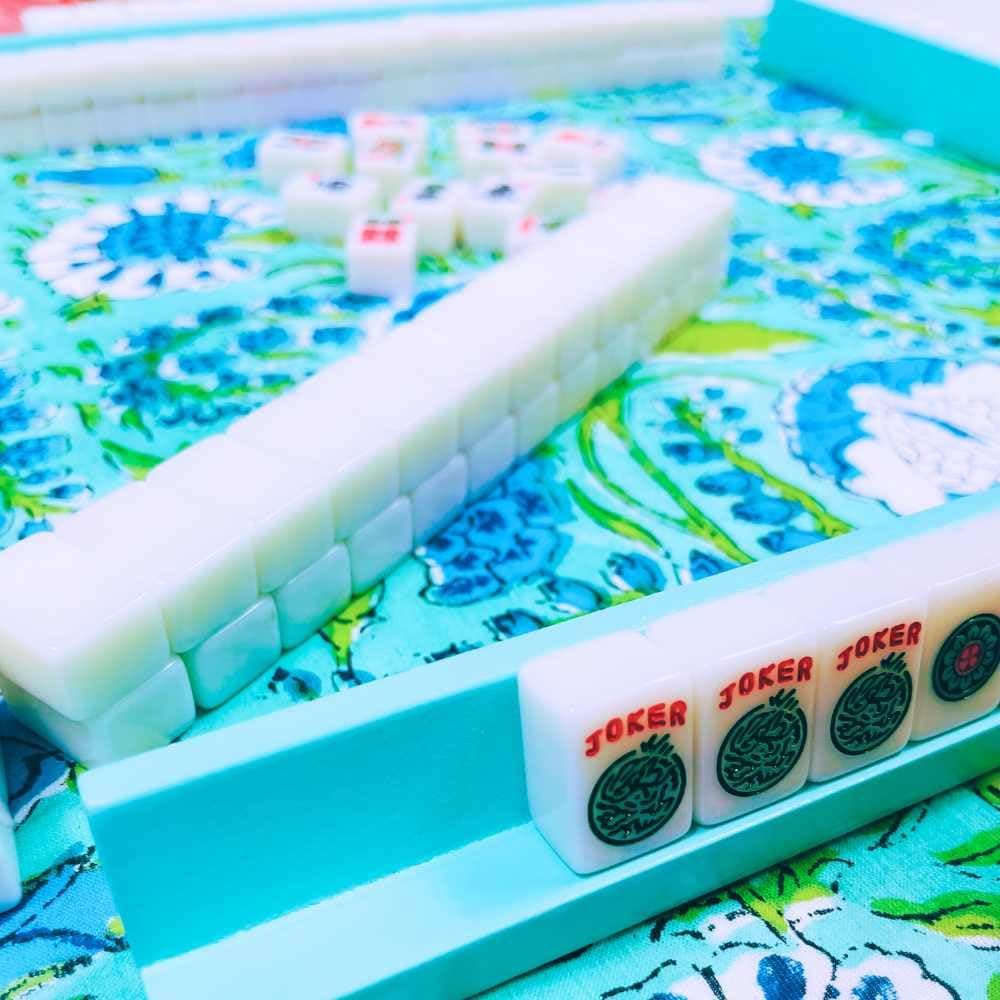 Mini American Mahjong Set for Travel and Fun | Small Size (0.8"x0.5"x0.4") | Gift or On-The-Go Game. (Special Edition) thumbnail 5