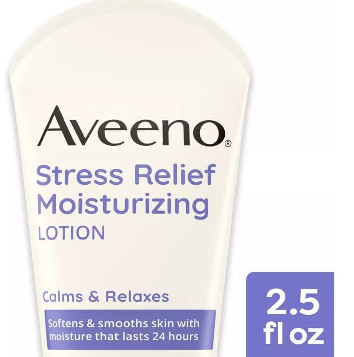 Travel Size Aveeno Stress Relief Moisturizing Lotion - 2.5 oz. thumbnail 4