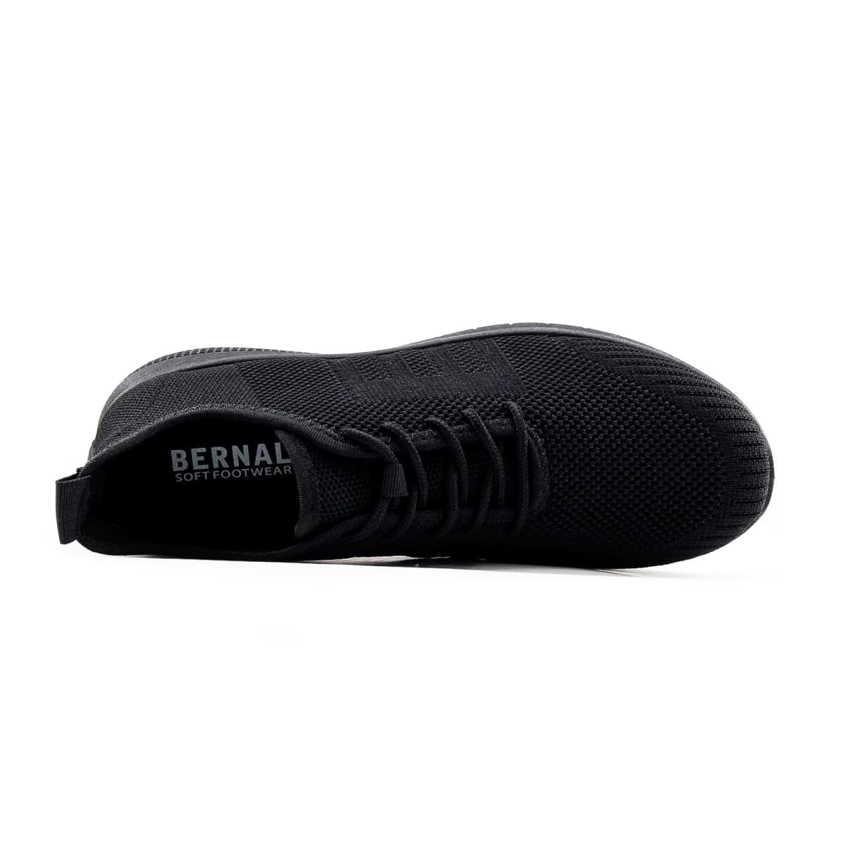Bernal Sneakers for Women Walking Shoes Non Slip Lightweight Fashionable Breathable Tennis Shoes Work Shopping Travel (Black 8.5) thumbnail 4