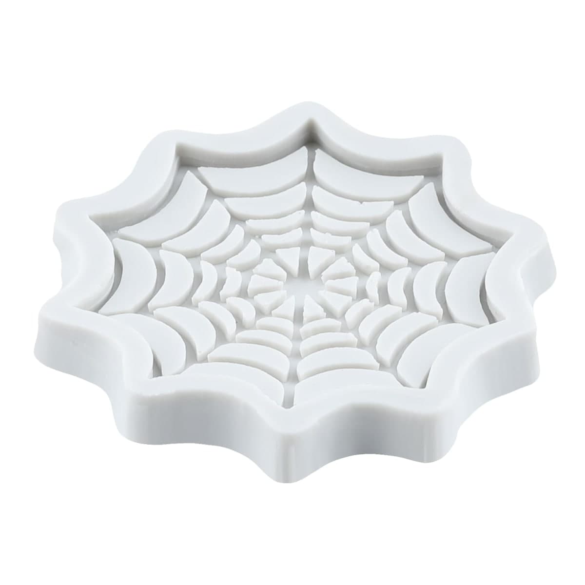 RFGHAC Halloween Spider Web Fondant Molds Spider Web Silicone Mold for Cake Decorating Cupcake Topper Chocolate Candy Gum Paste Polymer Clay Set Of 2 thumbnail 4