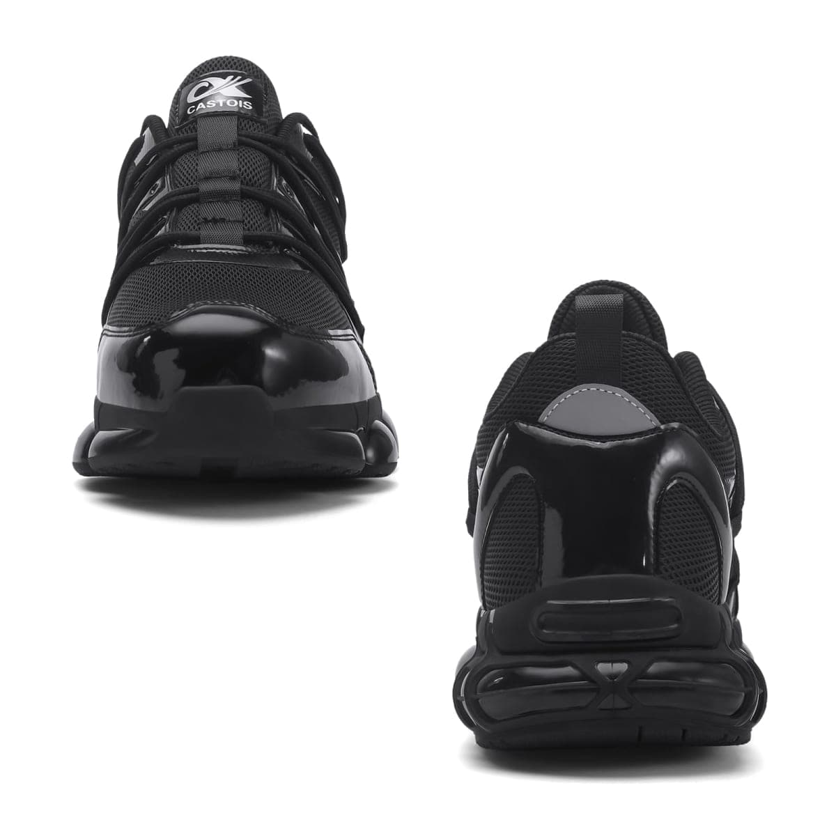 CASTOIS Steel Toe Shoes for Men Women Safety Work Sneakers Wide Composite Toe Slip Resistant Indestructible Lightweight Comfortable Tennis shoe ，Zapatos de seguridad Trabajo para Hombres Mujer 44.5 thumbnail 4