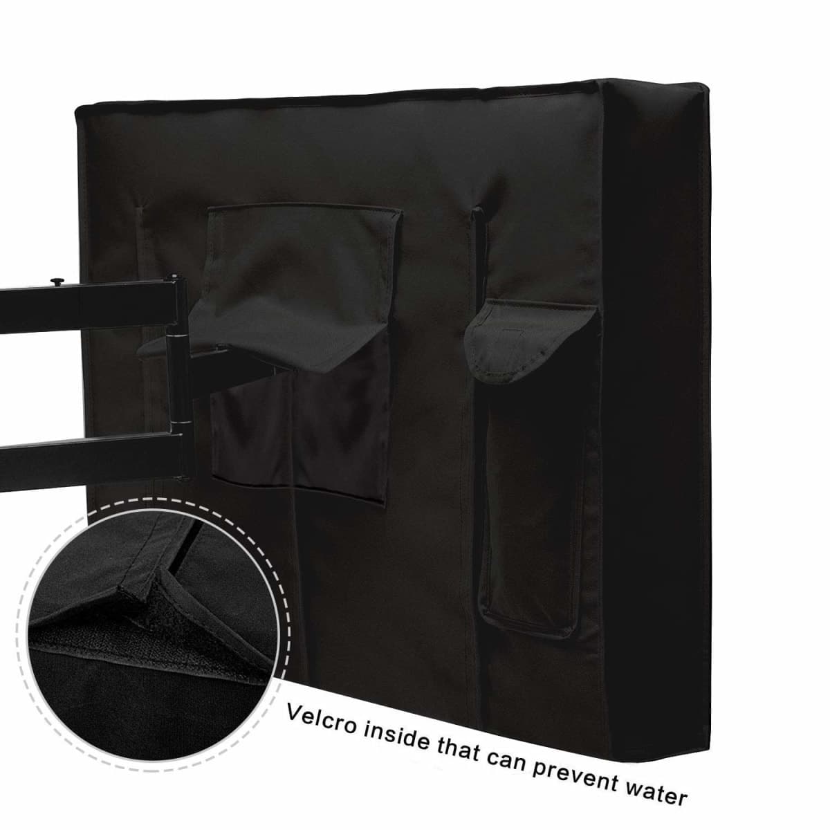 Outdoor TV Cover 65 to 70 inches, Waterproof and Weatherproof, Fits Up to 64''W x 40''H for Outside Flat Screen TV thumbnail 3