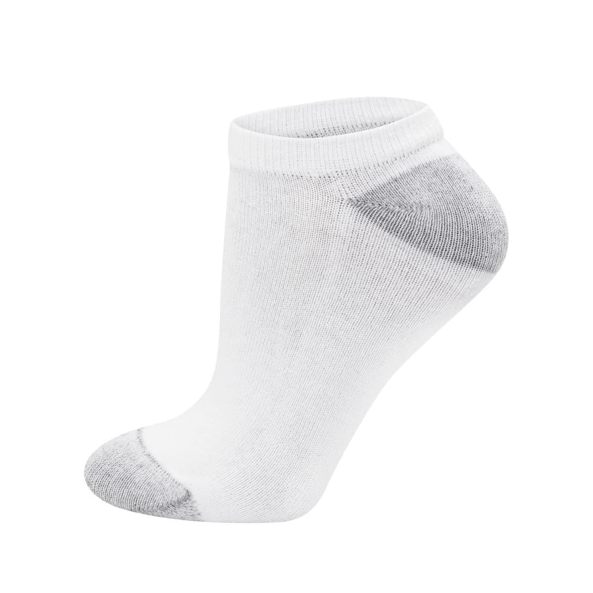 Hanes Womens Value Pack, No Show Soft Moisture-wicking Socks, Available In 10 And 14-packs, White - 14 Pack, 5-9 US thumbnail 4