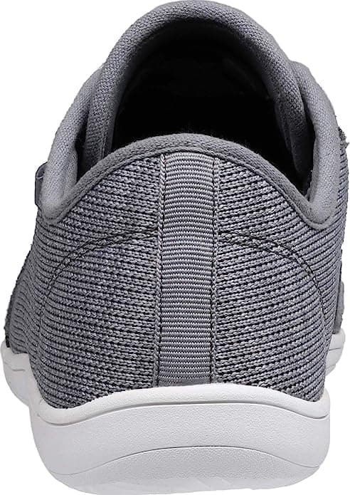 WHITIN Men's Wide Barefoot Sneakers for Optimal Relaxation W81, W81 Dark Grey, 13 Wide thumbnail 4
