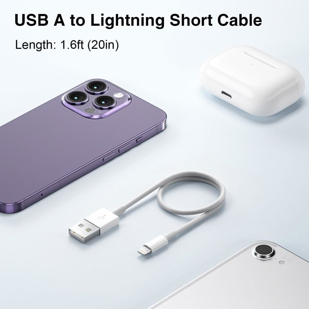 Abysssea USB A to USB C 0.5m USB cbale thumbnail 3