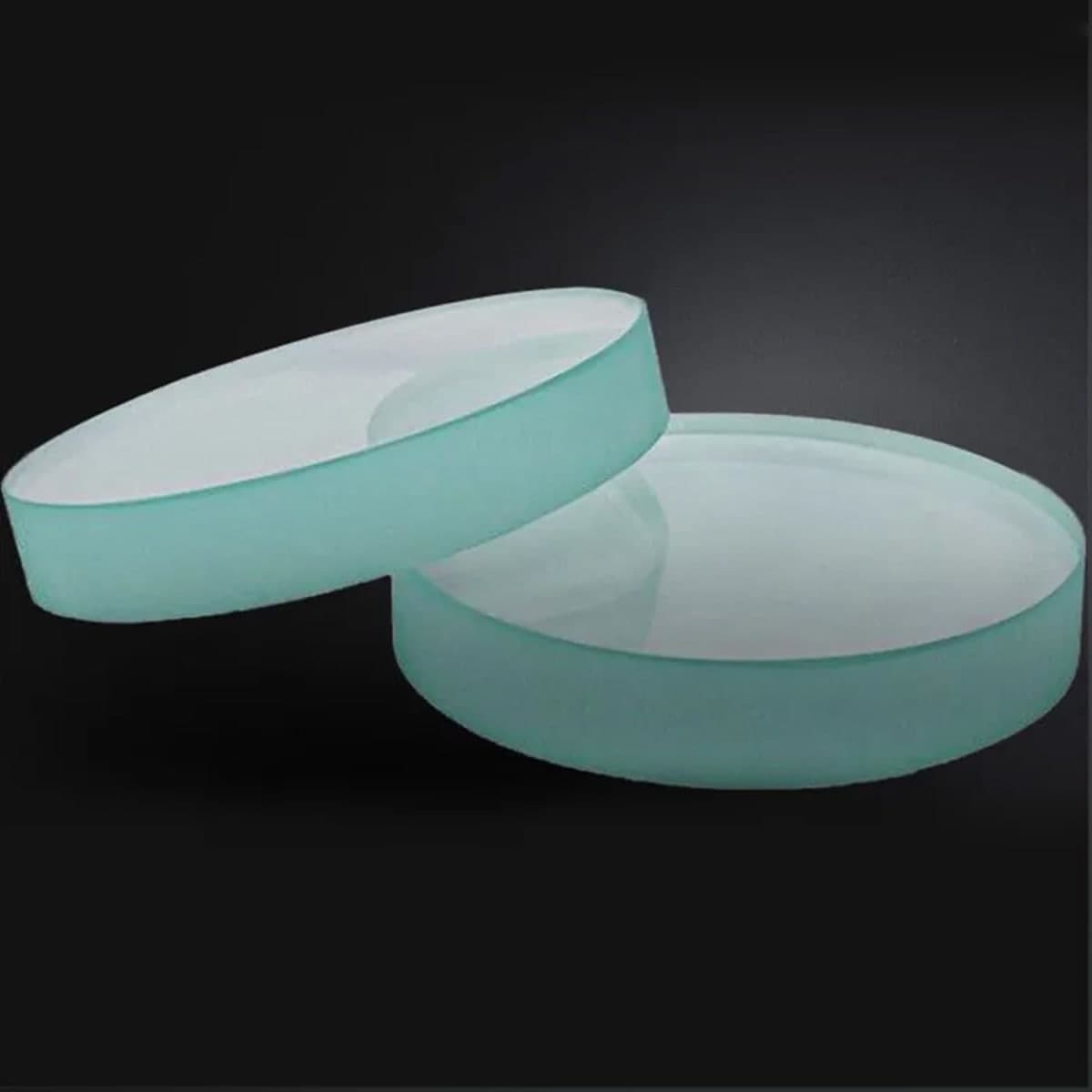 Gixufueo Dia. 0.98"（25MM） Flat Round Tempered Glass Round Polished Edge Glass 0.07" （2MM） Thickness Glass Lens 2PCS thumbnail 3
