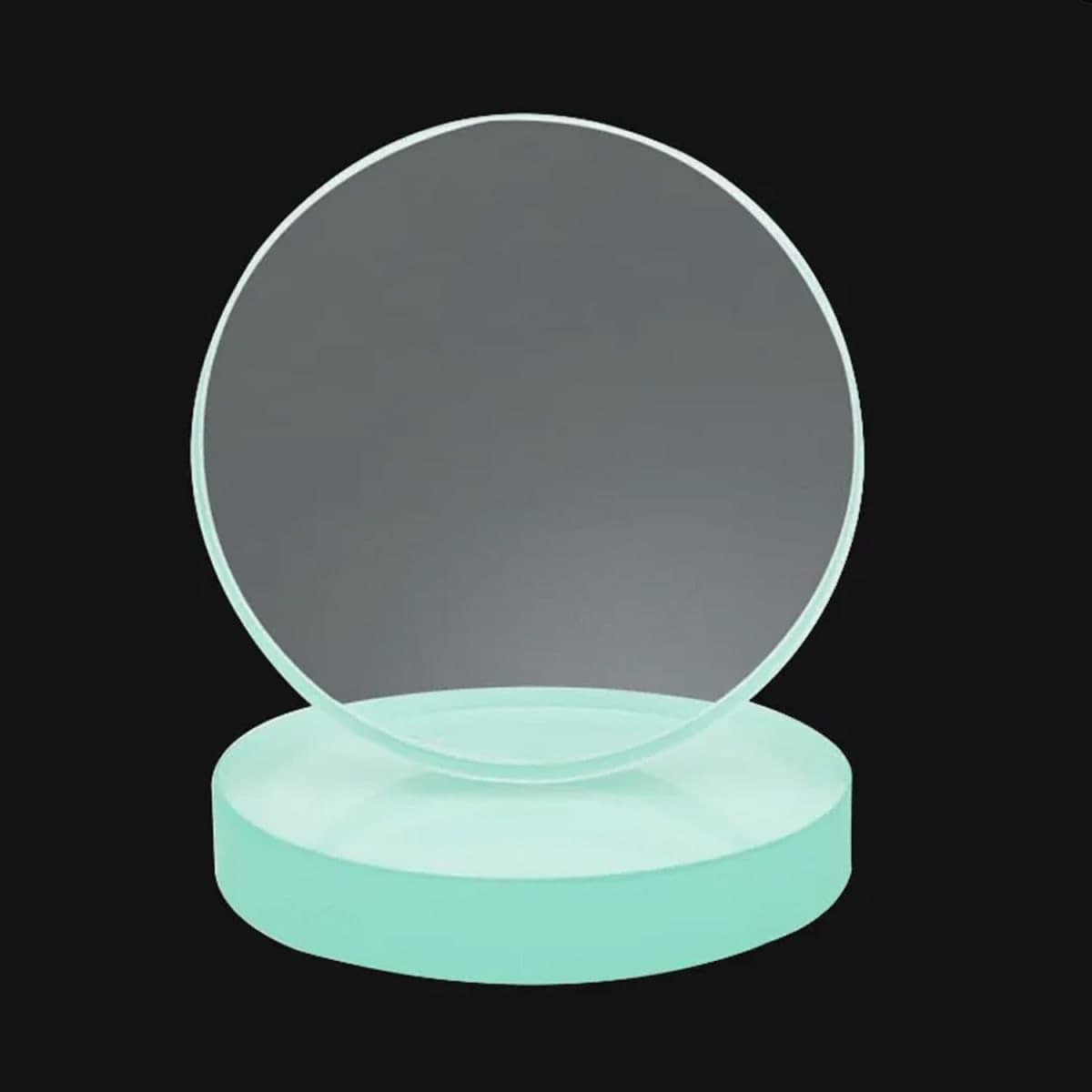 Gixufueo Dia. 0.98"（25MM） Flat Round Tempered Glass Round Polished Edge Glass 0.07" （2MM） Thickness Glass Lens 2PCS thumbnail 4