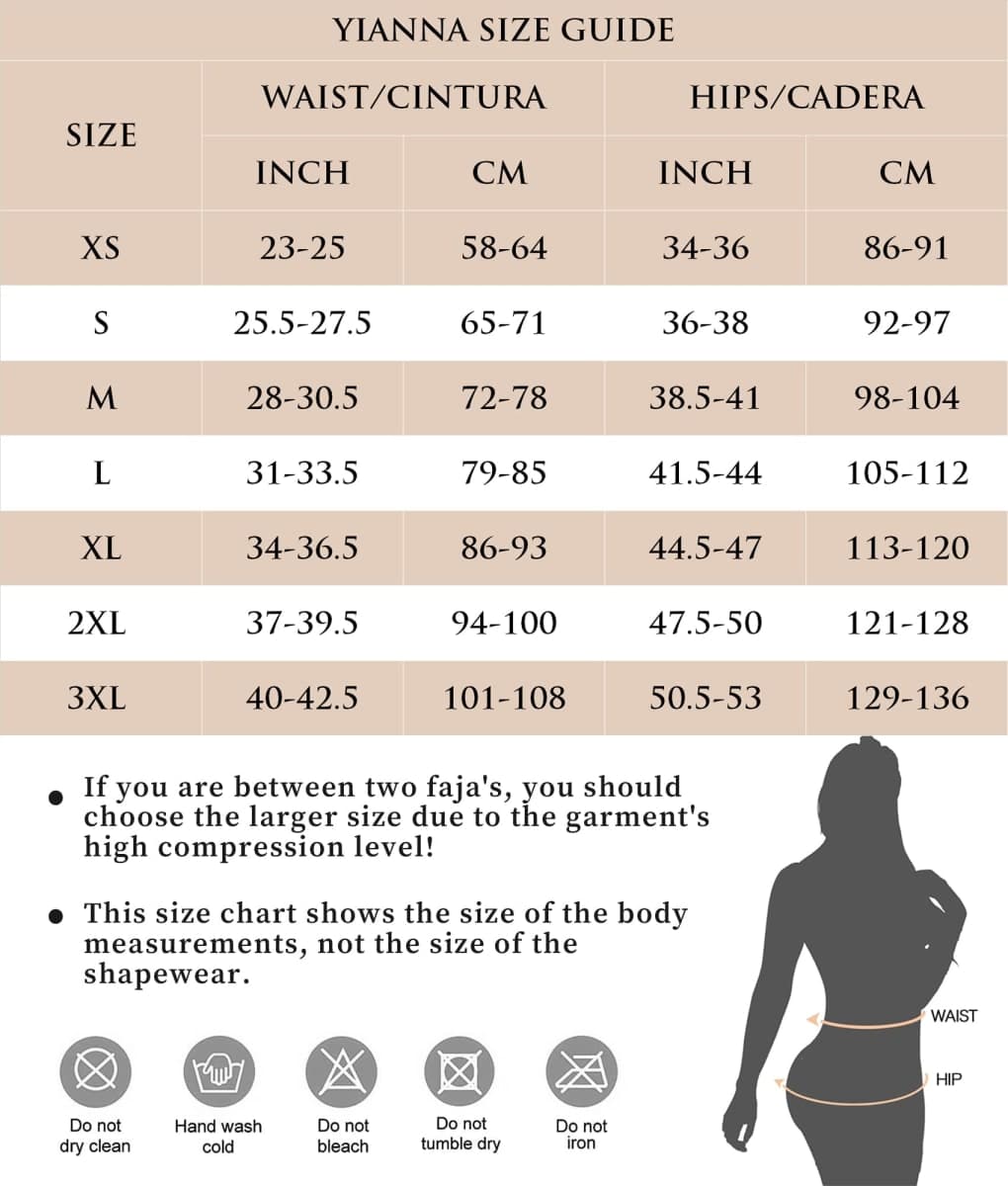 YIANNA Fajas Colombianas Postpartum Shapewear for Women Tummy Control hips Lifter Body Shaper with Zipper Crotch,YA7283-Black-M thumbnail 3