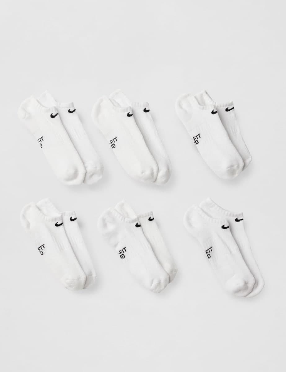 Nike Men's Everyday Plus Cushion No-Show Socks (6 Pair), Multi-color (923), Size Large (8-12) thumbnail 2