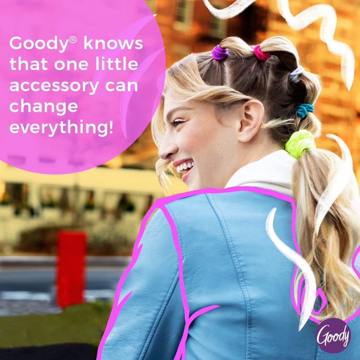 GOODY Seamless Sweatstretch Elastics, Black, 8 Ct. thumbnail 4