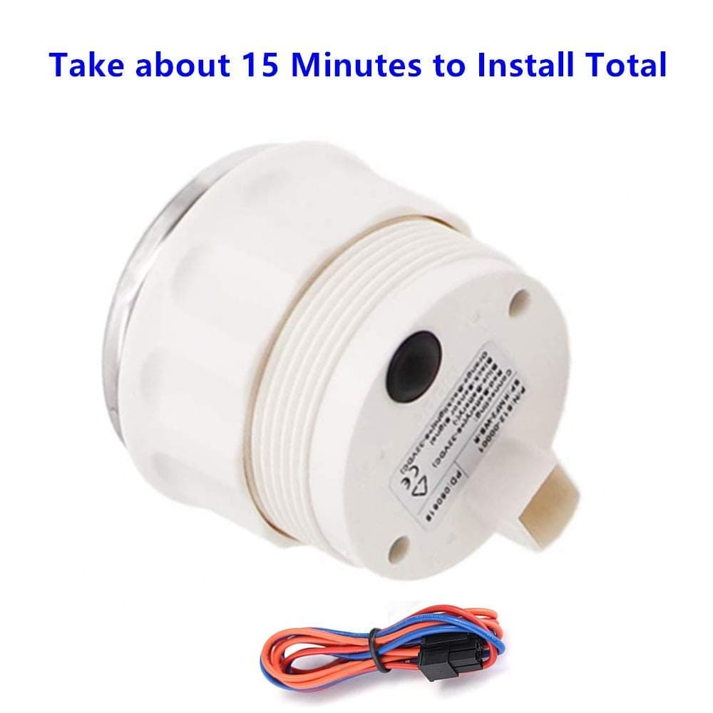 100TECH Water Level Gauge Multi Ohm Selectable Marine RV Tank Gauge Black thumbnail 3