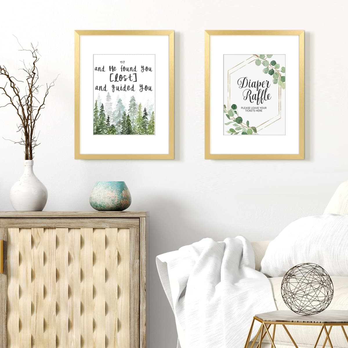 upsimples 12x16 Picture Frame, Wall Decor Poster Frames, Gold 1 Pack thumbnail 2