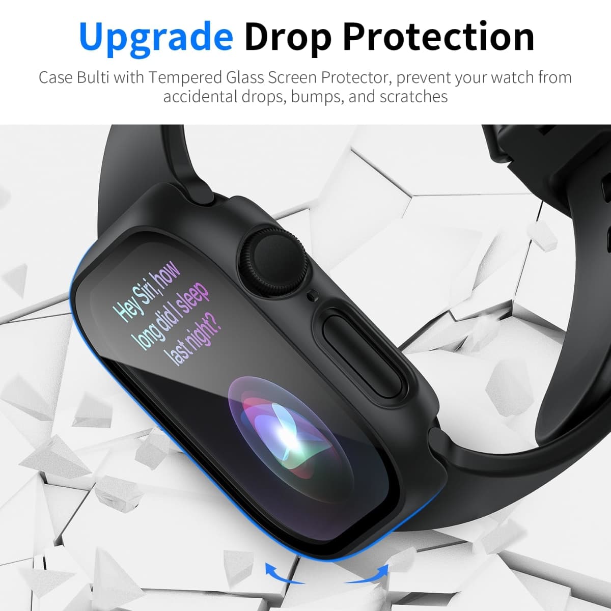 Landhoo 6 Pack Case for Apple Watch 41mm 9 8 7 with Screen Protector thumbnail 2