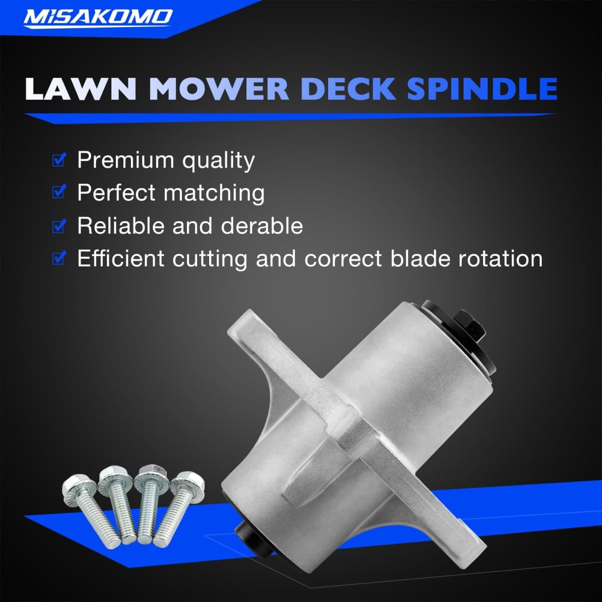 84003175 Lawn Mower Deck Spindle Replace# Snapper Mower 1735326 1735326YP thumbnail 2
