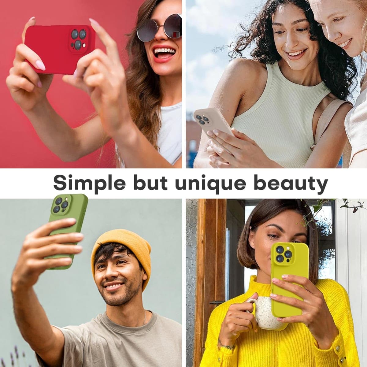 LOVE 3000 Designed for iPhone 15 Pro Max Case, Premium Silicone with [Soft Anti-Scratch Microfiber Lining] Shockproof Protective Phone Case for Men Women Girls 6.7", Cedar Green thumbnail 2