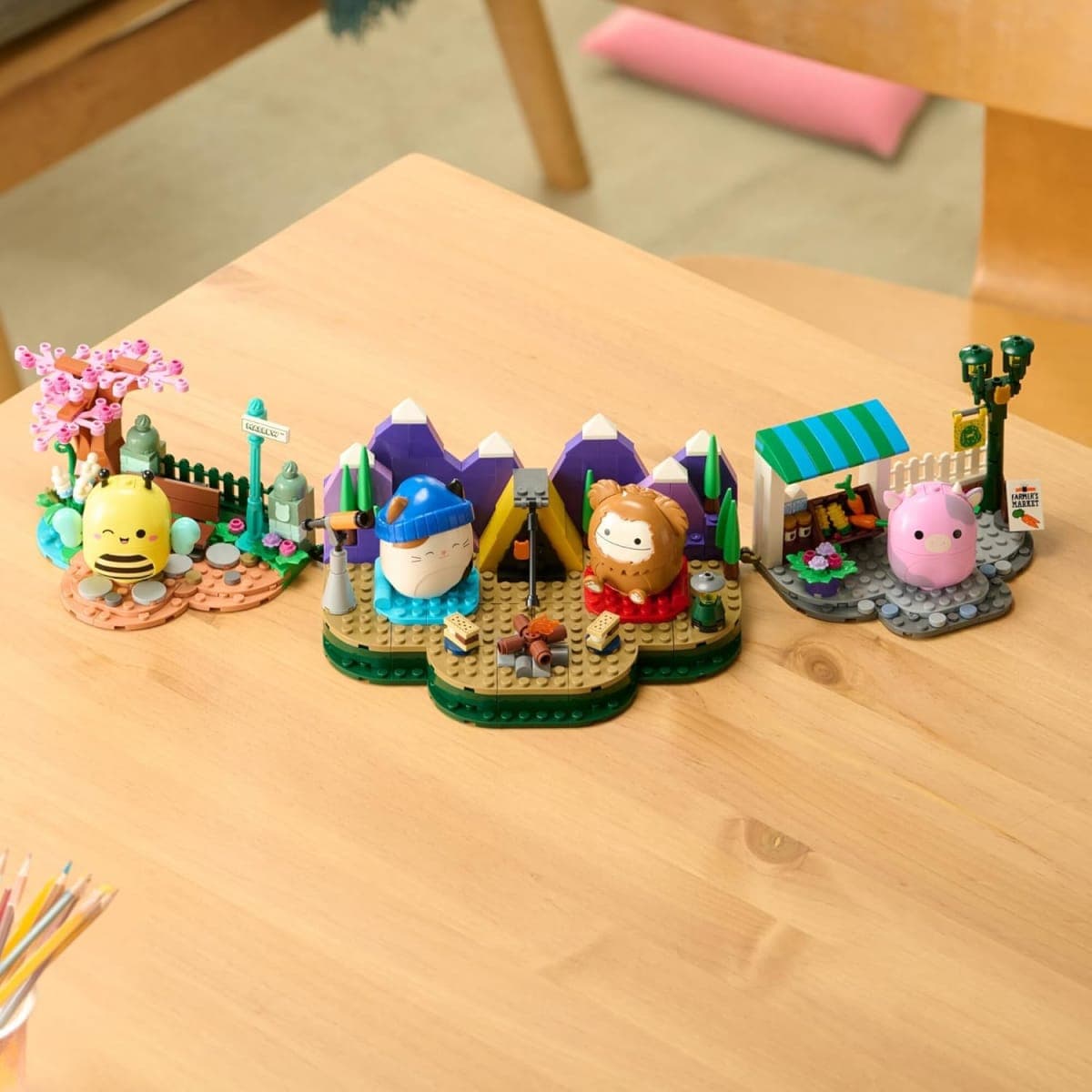 BLDR Squishmallows Sunny’s Park Life Building Set - Sunny The Bee Buildable Figure - Squishmallows Fans 8+, 0043 thumbnail 3
