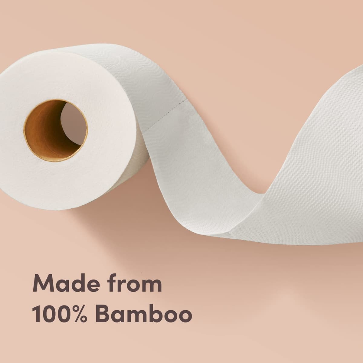 Amazon Aware Bamboo 3-Ply Toilet Paper, Unscented, 24 Rolls, FSC Certified, 350 Sheets, 8400 Count, Pack of 24, Plastic-Free thumbnail 2