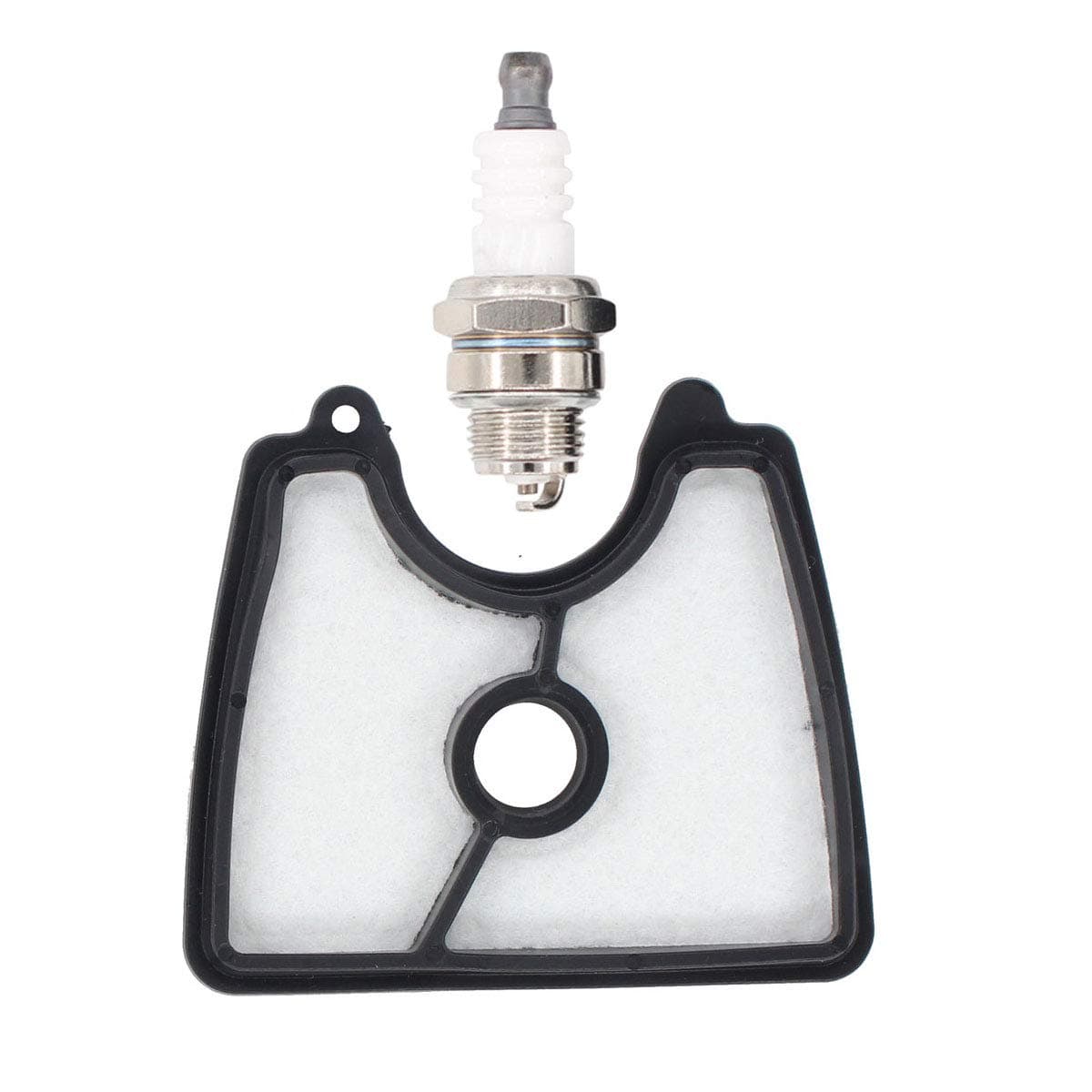 MOTOKU 581798001 Fuel Line Filter Grommet Primer Bulb kit Spark Plug for Husqvarna 125B 125BX 125BVX Handheld Leaf Blower thumbnail 2