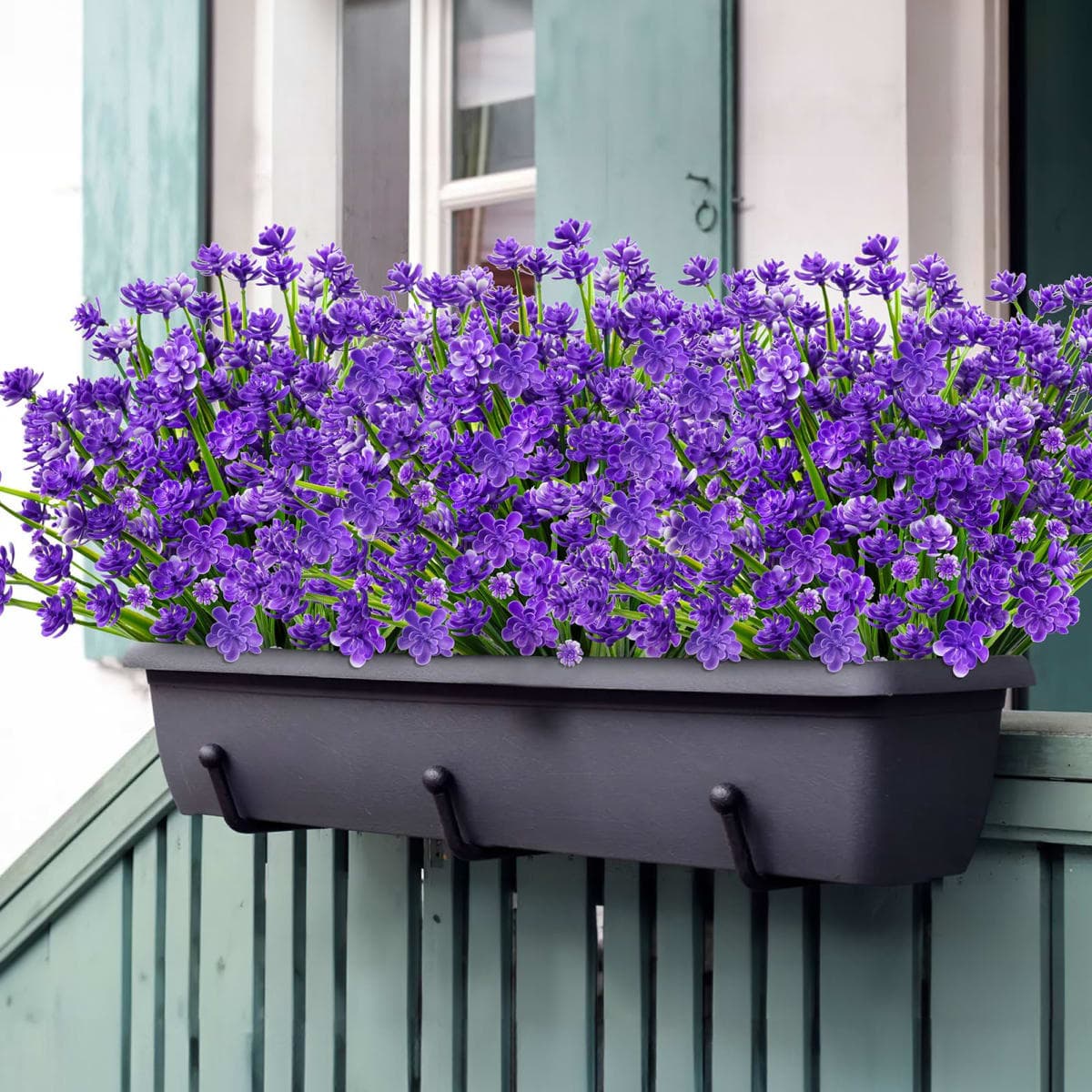 AGIRL Artificial Flowers Outdoor UV Resistant Fake Plant Garden Patio Decor thumbnail 5