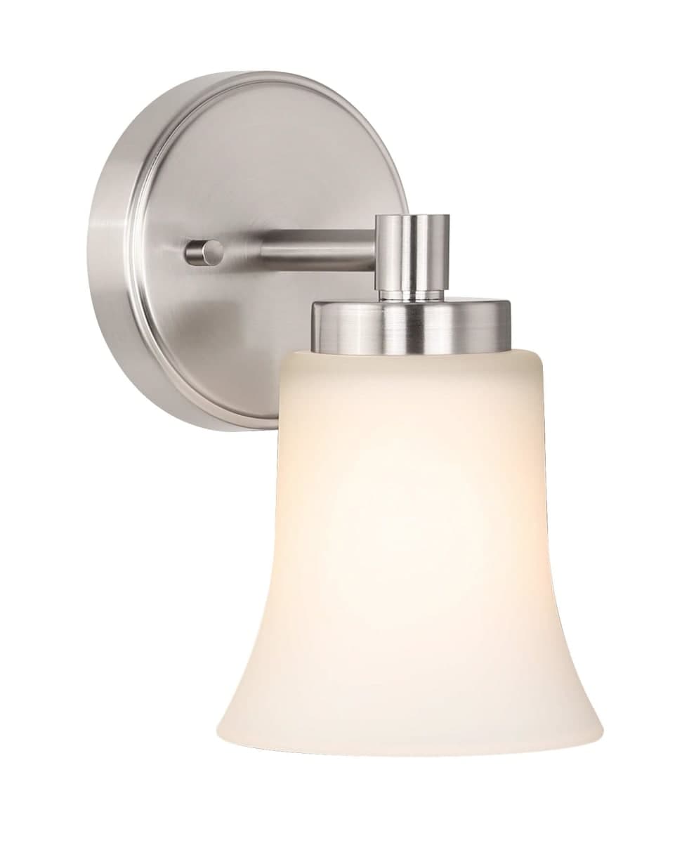 XiNBEi Lighting Wall Sconce Light Bathroom Vanity Fixture Brushed Nickel thumbnail 2