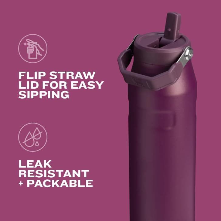 Stanley Iceflow Aerolight Flipstraw Water Bottle 16 oz Lilac thumbnail 4