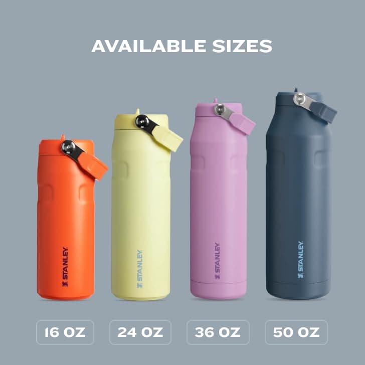 Stanley Iceflow Aerolight Flipstraw Water Bottle 16 oz Lilac thumbnail 5