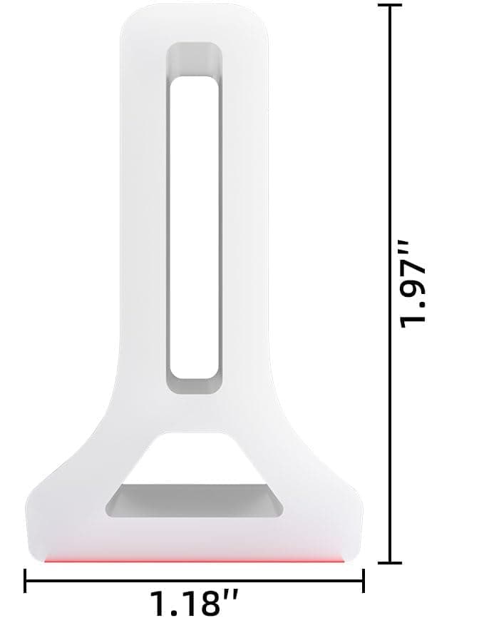 Duzzy 67 Inch Shower Threshold Water Dam, Shower Water Guard to Keep Water in Shower, Shower Water Stopper Dry and Wet Separation Suitable for Bathroom and Kitchen (Clear) thumbnail 2