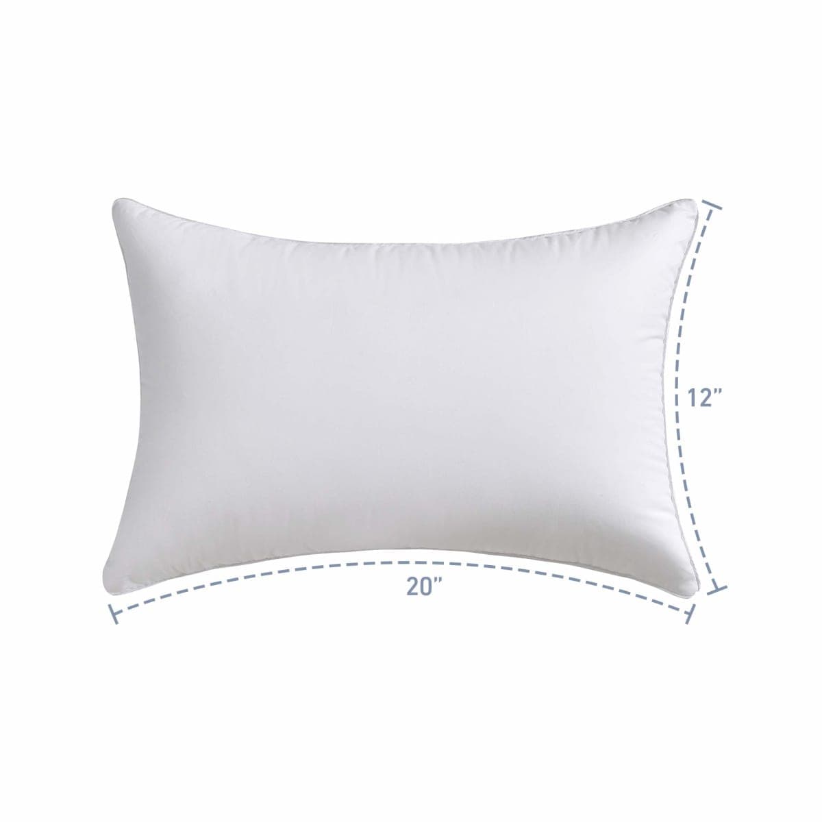Oubonun Lumbar 16 x 24 Pillow Inserts Set of 2 with 100% Cotton Cover thumbnail 4