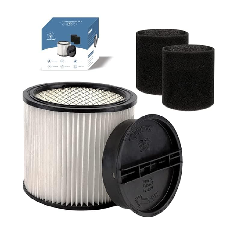 Replacement Filter For Shop Vac Filters 90304 Wet Dry Vac Filter - Perfect for Wet/Dry compatible with Shop Vac Vaccuums - Long thumbnail 2