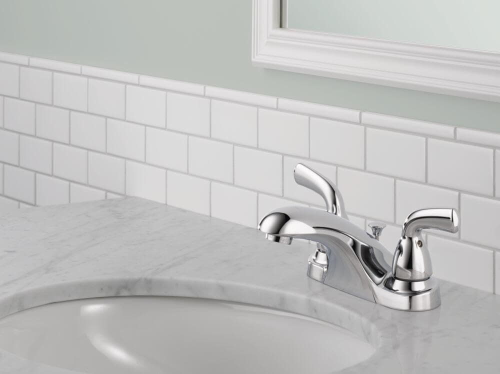 Delta B2510LF-PPU Foundations Core-B Two Handle Centerset Lavatory Faucet, Chrome thumbnail 5