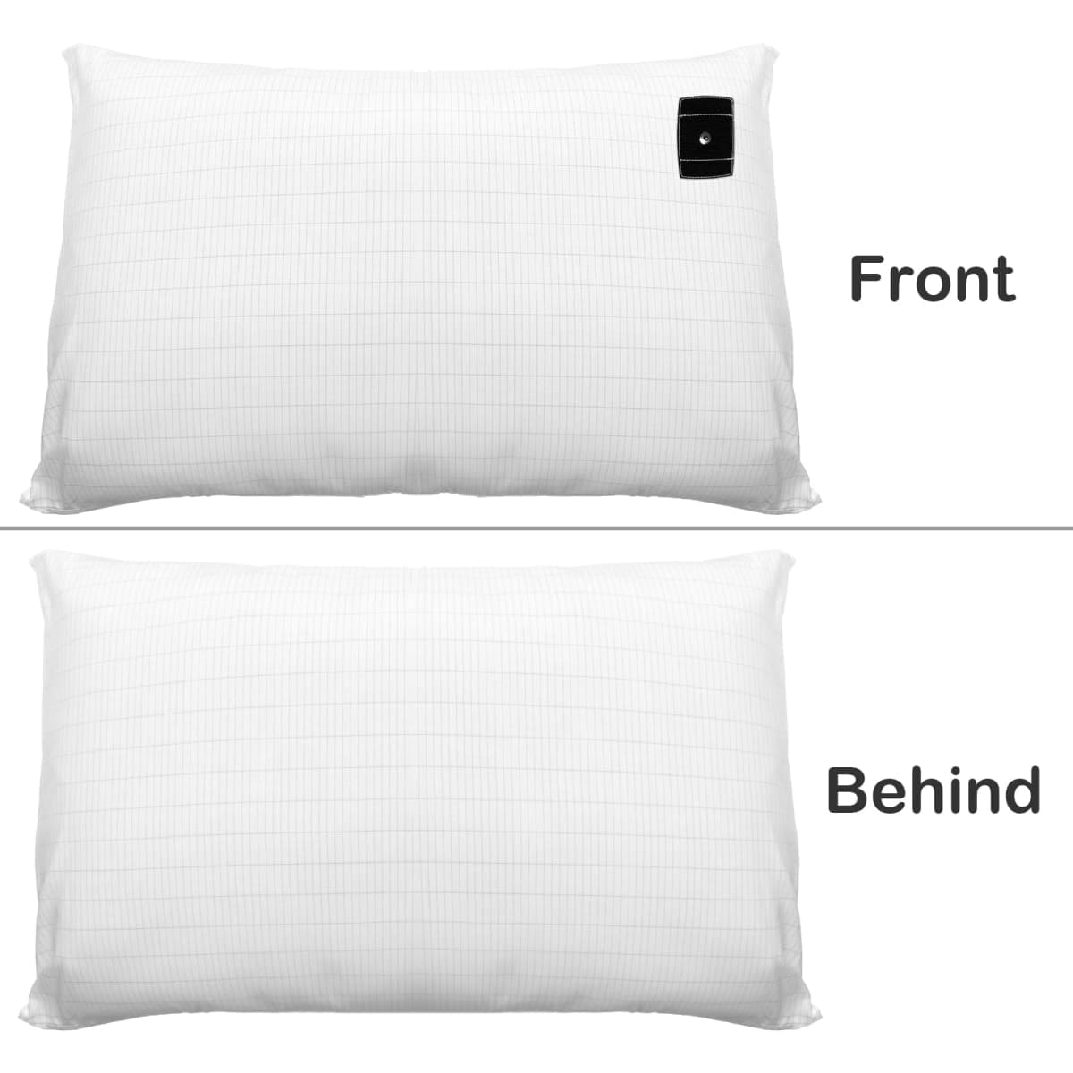 LOYDBDT Grounding Pillowcase King Size with 10% Silver Fiber & Soft Cotton,Grounding Pillow Case with 15ft Grounding Cord,Grounding Pillow Cover for Better Sleep Improve Energy(White, 20x36in) thumbnail 4