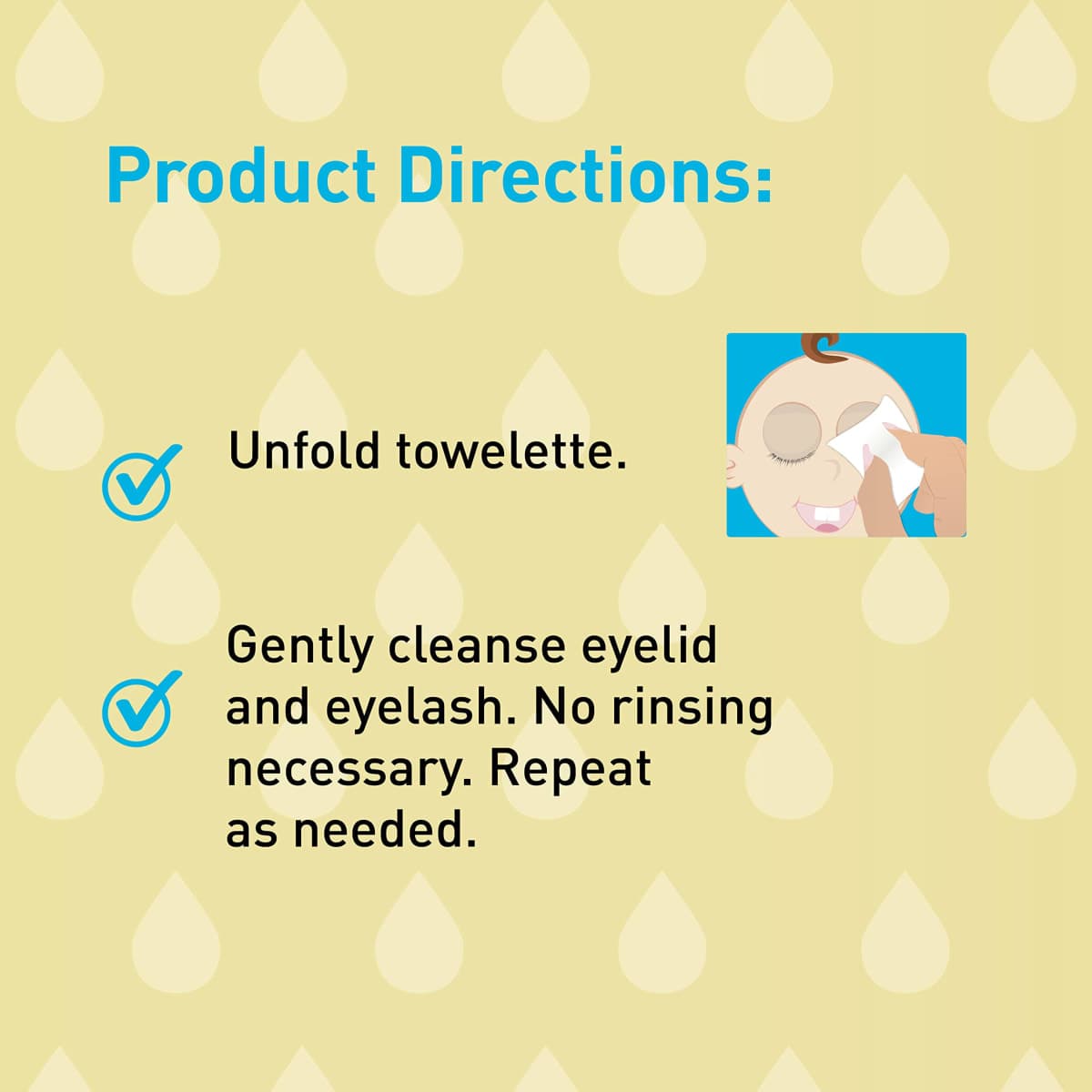 OCuSOFT Baby Eyelid and Eyelash Cleanser, Pre-Moistened Towelette, 20 Count thumbnail 4
