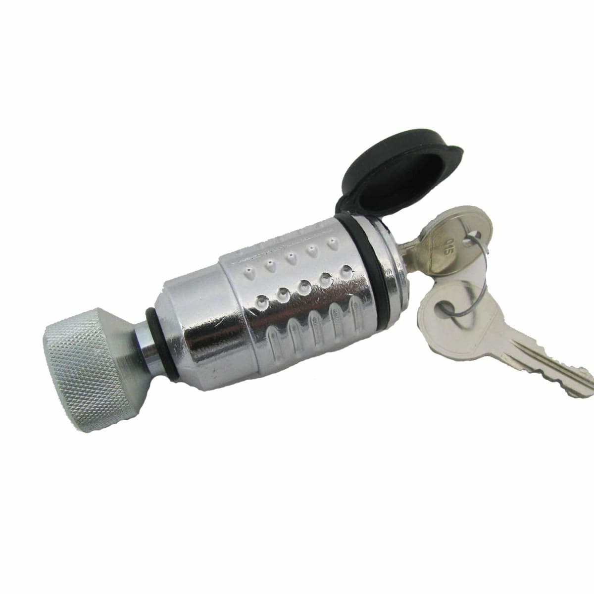 Heininger 6027 HitchMate Trailer Spare Tire Lock for 1/4" to 7/8" Thick Rims, Designed for Marine, Utility and RV Vertical Mount Spare Tires