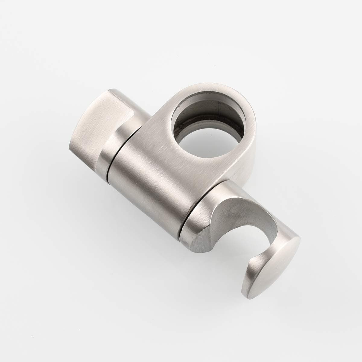 Tecmolog Adjustable Shower Head Holder for 25 mm Slide Bar, Stainless Steel Shower Bar Slider Holder Replacement Part Brushed Nickel, ST35 thumbnail 5