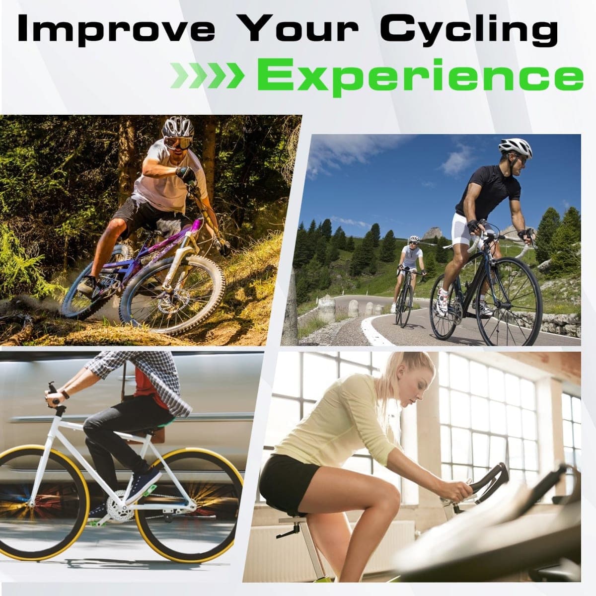 Zacro Bike Seat Cushion - Gel Padded Cover for Men Women Comfort, Extra Soft Exercise Bicycle Compatible with Peloton, Stationary or Cruiser Seats thumbnail 4