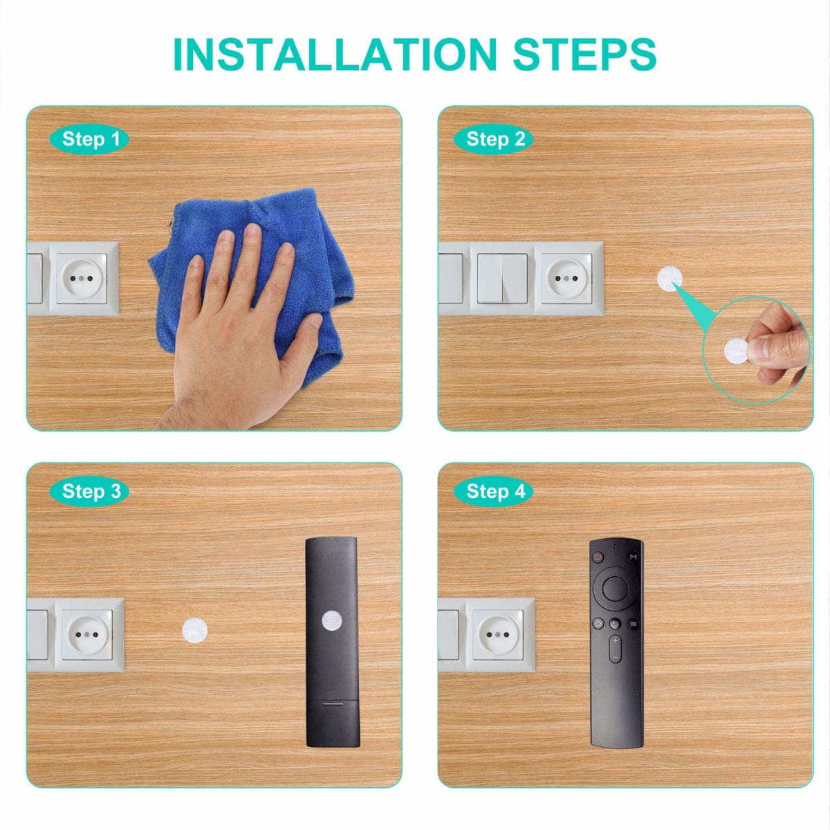 Self Adhesive Dots,1500pcs(750 Pairs) Strong Adhesive 0.39 inch Diameter Sticky Back Hook Nylon, Loop Dots with Waterproof Sticky Glue Tapes, Suitable for Classroom, Office, Home thumbnail 4