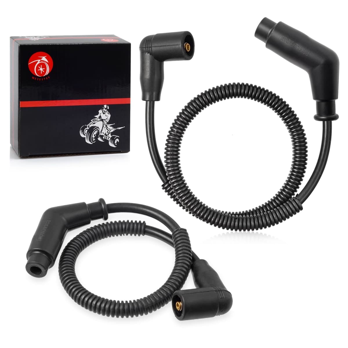 Spark Plug Cap & Wire 15in/24.4in For Can Am Commander Maverick Outlander Renegade MAX 500 570 650 800 800R 1000 1000R TRAXTER 500 650 thumbnail 4