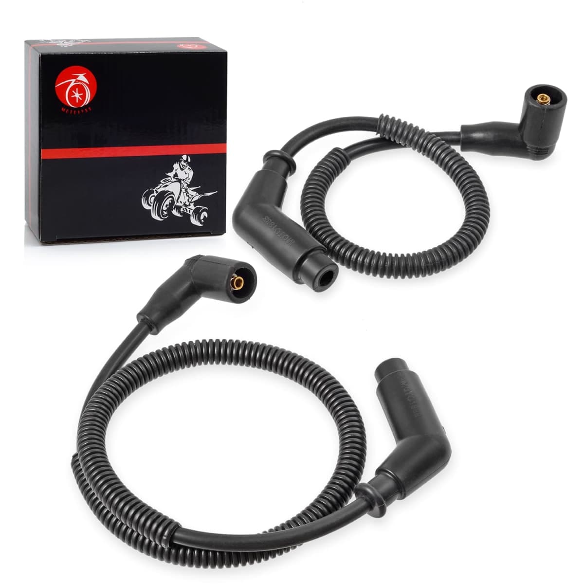 Spark Plug Cap & Wire 15in/24.4in For Can Am Commander Maverick Outlander Renegade MAX 500 570 650 800 800R 1000 1000R TRAXTER 500 650 thumbnail 5