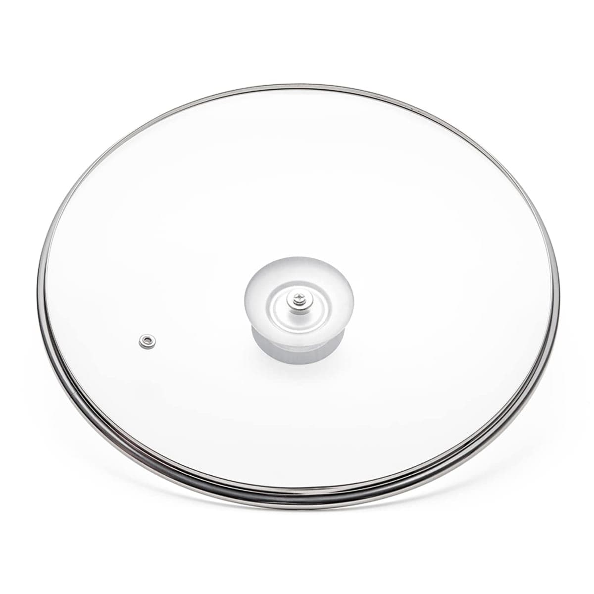 Tempered Glass Lid with Heat Resistant Handle,8"/20cm, Clear thumbnail 2