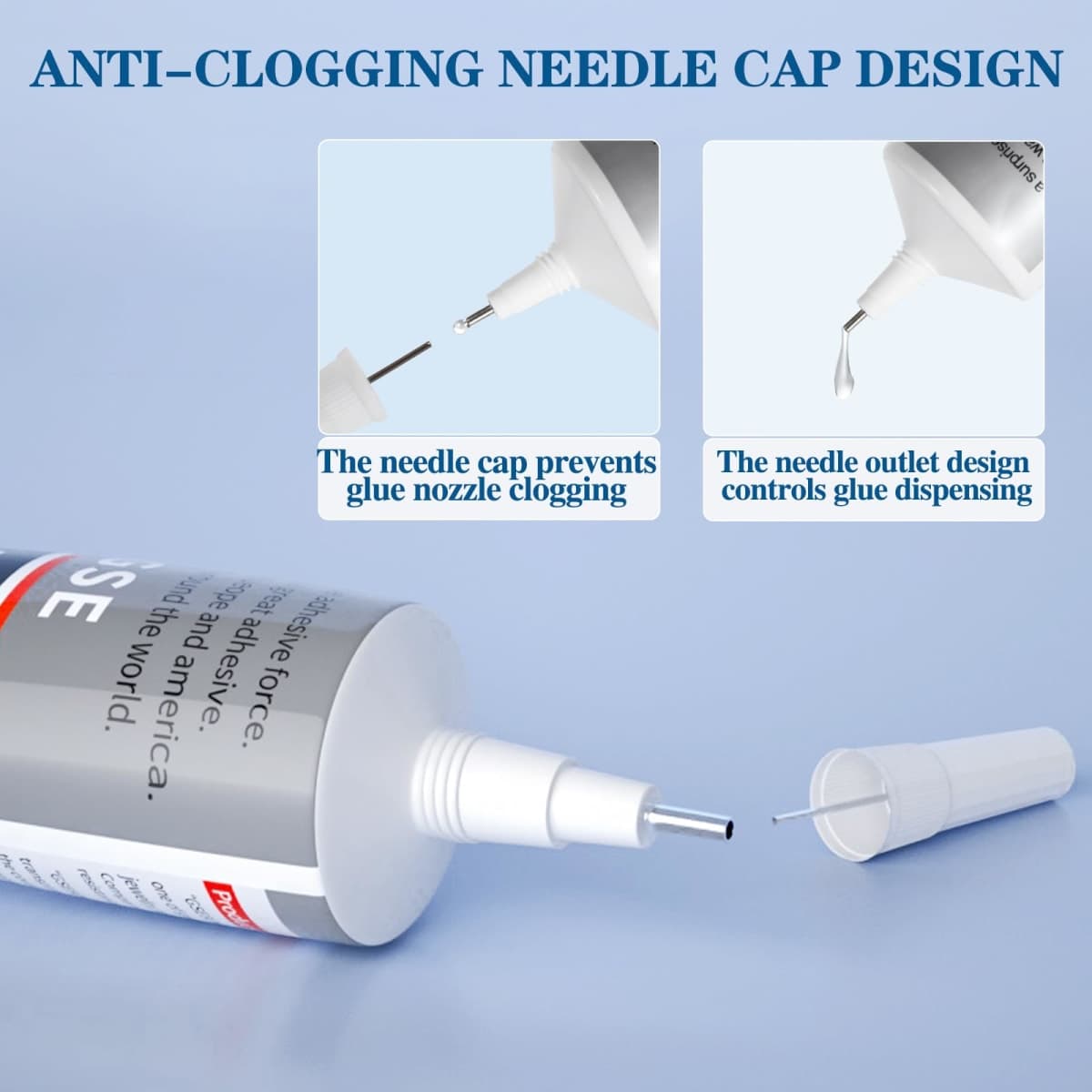 FITTDYHE B7000 Glue Clear with Precision Tip，50Ml B7000 Glue Clear for Rhinestones Glue for Crafts, Multipurpose Jewelry Glue for Fabric DIY Craft Makeup Shoes Jewelry Making Nail Art thumbnail 3